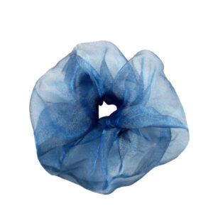 Cocobella ORGANZA SCRUNCHIE BLUE